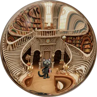 Library Cat
